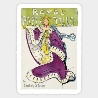 Royal Paper Dolls Sticker